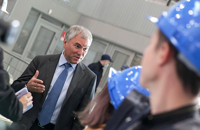 Председатель Государственной Думы Вячеслав Володин