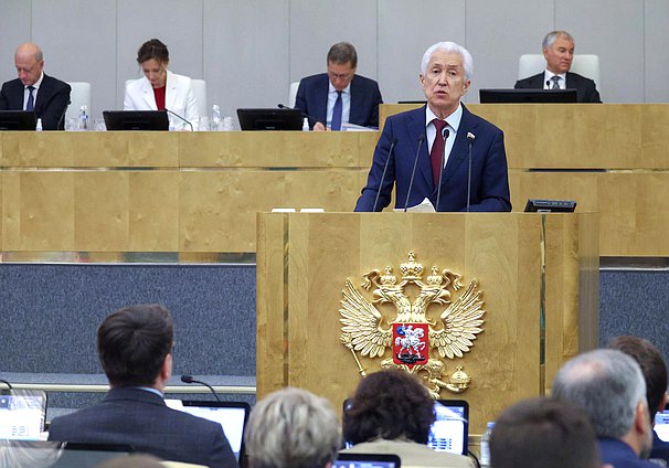 Руководитель фракции "Единая Россия" Владимир Васильев