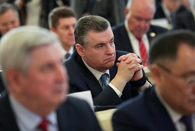 Председатель Комитета по международным делам Леонид Слуцкий