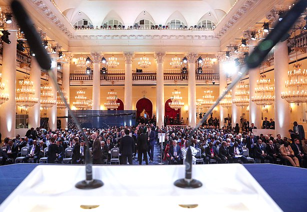 Plenary session of the Second International Parliamentary Conference “Russia-Africa”