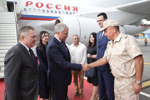 Chairman of the State Duma Vyacheslav Volodin