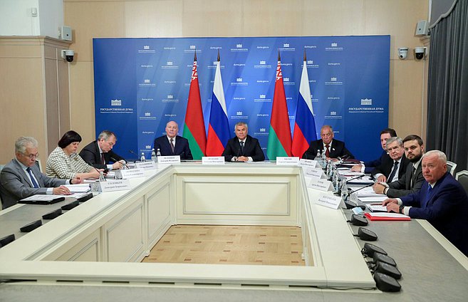 The 60th session of the Parliamentary Assembly of Belarus and Russia via videoconference