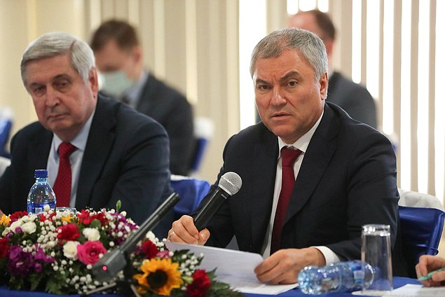 Chairman of the State Duma Vyacheslav Volodin