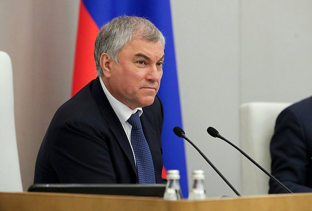 Председатель Государственной Думы Вячеслав Володин