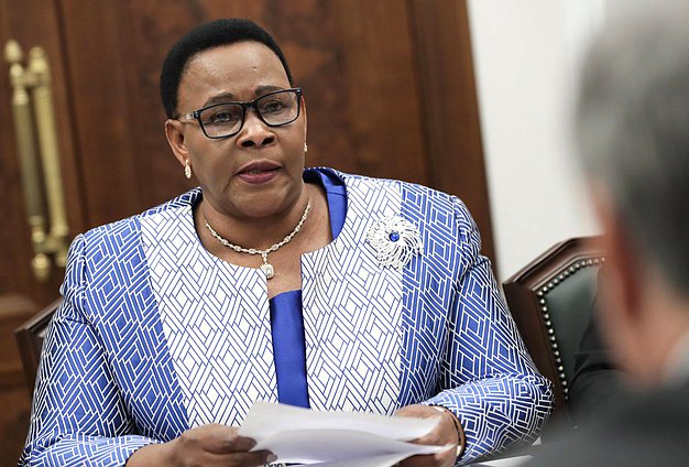 President of the Senate of the Republic of Zimbabwe Mabel Chinomona