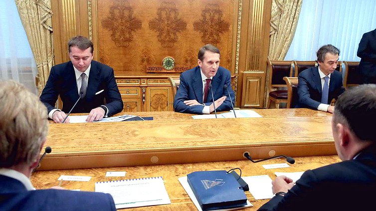 Заседание Попечительского совета 
киностудии «Ленфильм». 
