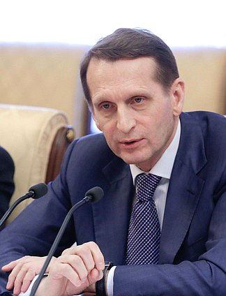  Председатель Государственной Думы  С.Е.Нарышкин провёл
 заседание Президиума Совета Российского исторического общества.

