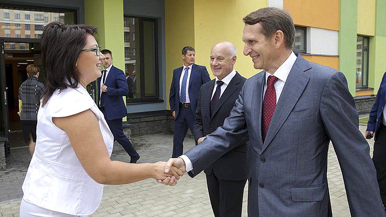 Осмотр детского сада Жилого комплекса “New Питер”.
