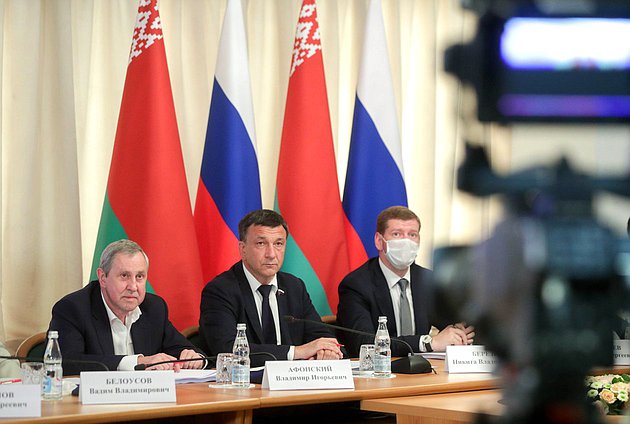 58-я Сессия Парламентского Собрания Союза Беларуси и России в режиме видеоконференции