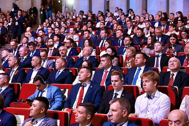 Председатель Государственной Думы вячеслав Володин и Генеральный секретарь Центрального комитета Коммунистической партии Вьетнама То Лам посетили Президентскую академию (РАНХиГС)