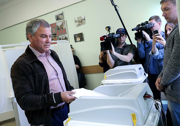 Председатель Государственной Думы Вячеслав Володин