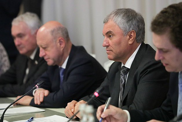 Chairman of the State Duma Vyacheslav Volodin