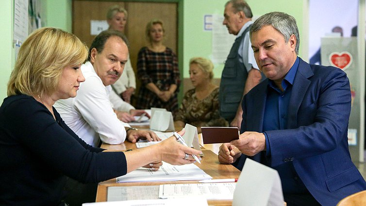 Председатель Государственной Думы Вячеслав Володин