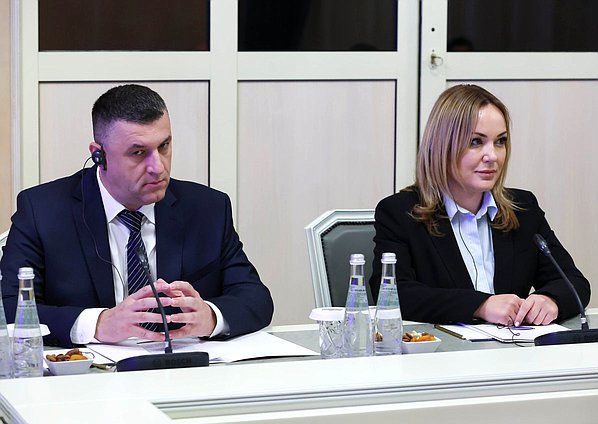 First meeting of the Commission on Cooperation between the State Duma and the National Assembly of the Republic of Srpska (Bosnia and Herzegovina)