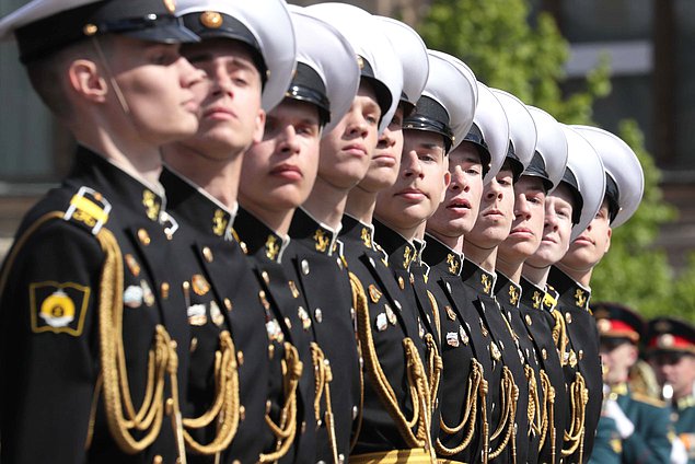 Парад в честь 78-й годовщины Победы в Великой Отечественной войне