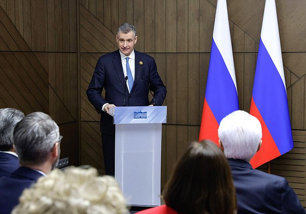 Руководитель фракции ЛДПР Леонид Слуцкий