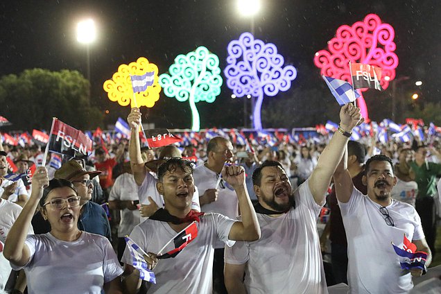 Chairman of the State Duma Vyacheslav Volodin took part in the ceremonial events dedicated to the 45th anniversary of the Sandinista Revolution