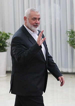 Chairman of the Hamas Political Bureau Ismail Haniyeh