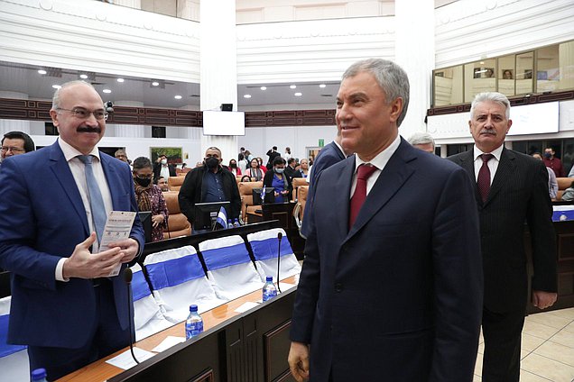 Chairman of the State Duma Vyacheslav Volodin