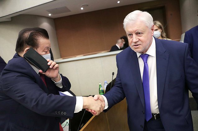 Руководитель фракции «Справедливая Россия — За правду» Сергей Миронов