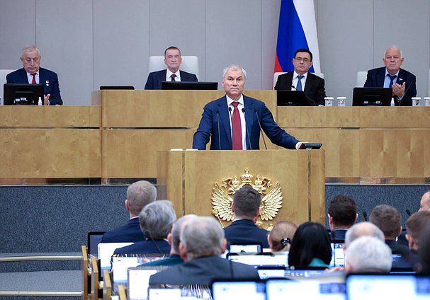 Член фракции "Единая Россия" Вячеслав Володин