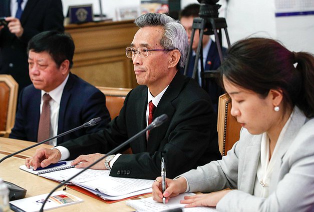 Председатель Китайского народного общества дружбы с заграницей Линь Сунтянь