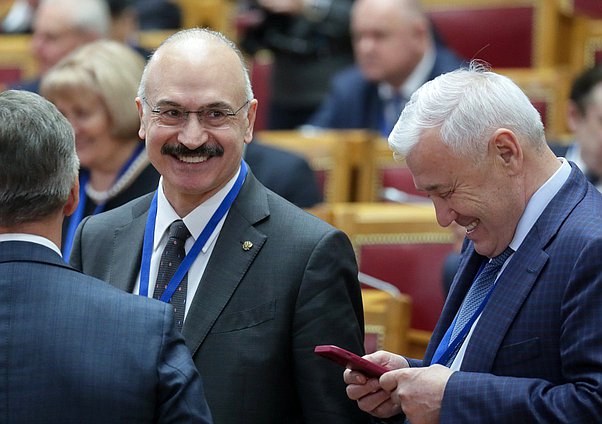 Председатель Комитета по науке и высшему образованию Сергей Кабышев и Председатель Комитета по финансовому рынку Анатолий Аксаков