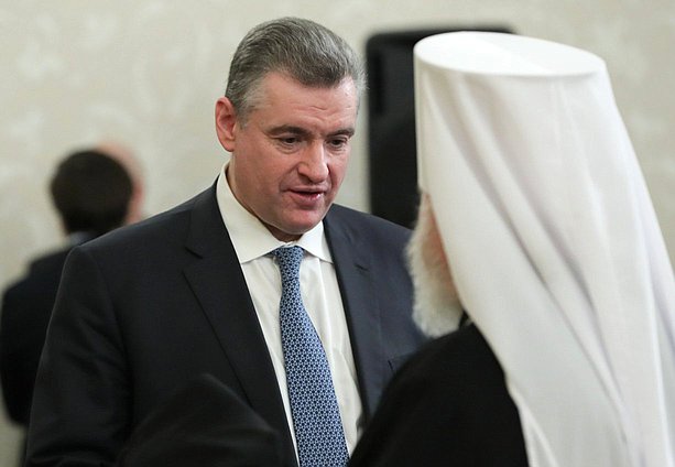 Руководитель фракции ЛДПР Леонид Слуцкий