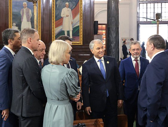 Председатель Государственной Думы Вячеслав Володин. XII Международный Парламентский форум БРИКС