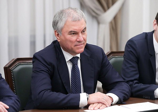 Chairman of the State Duma Vyacheslav Volodin