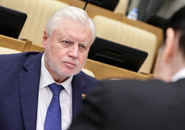 Руководитель фракции «Справедливая Россия — За правду» Сергей Миронов
