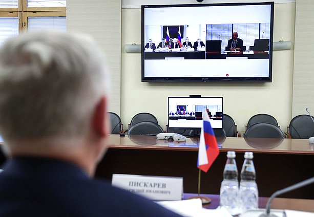 Virtual meeting of members of the State Duma Commission on the Investigation of Foreign Interference in Russia’s Internal Affairs and members of the German-Russian Parliamentary Friendship Group of the German Bundestag