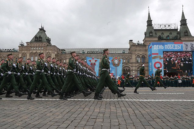 Парад в честь 76-й годовщины Победы в Великой Отечественной войне