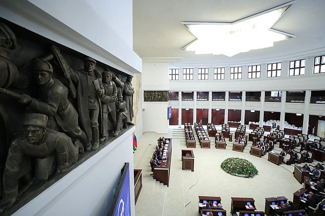 Открытие заседания шестьдесят второй сессии Парламентского Собрания Союза Беларуси и России