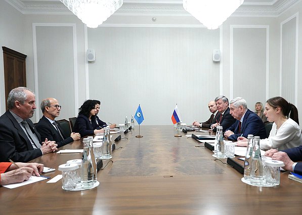 First Deputy Chairman of the State Duma Ivan Melnikov met with the delegation of the Latin American and Caribbean Parliament (PARLATINO) headed by its President Rolando Miguel González Patricio