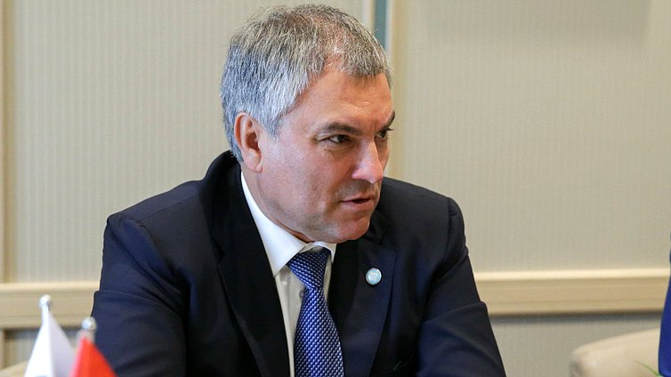 Председатель Государственной Думы Вячеслав Володин