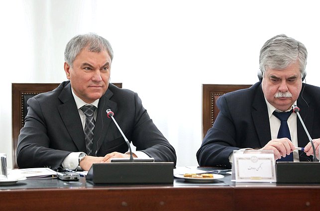 Chairman of the State Duma Vyacheslav Volodin