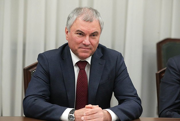 Председатель Государственной Думы Вячеслав Володин