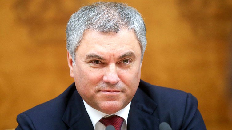 Председатель Государственной Думы Вячеслав Володин
