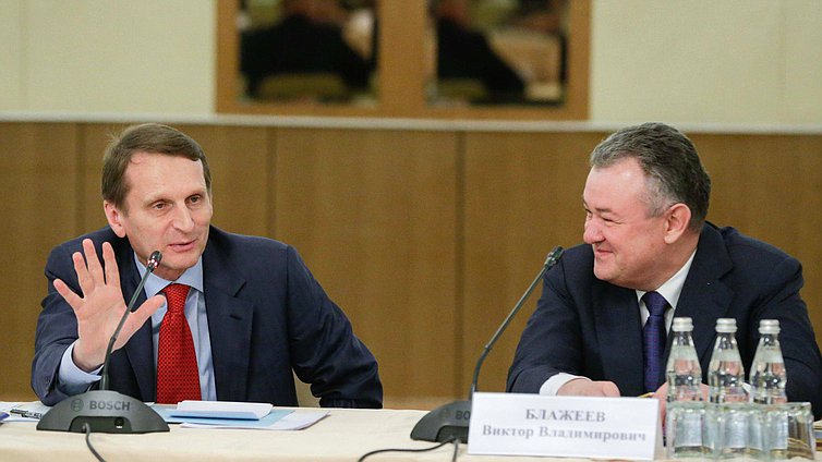 Встреча Председателя Государственной Думы 
Федерального Собрания Российской Федерации С.Е.Нарышкина 
со студентами и аспирантами юридических высших учебных заведений.

