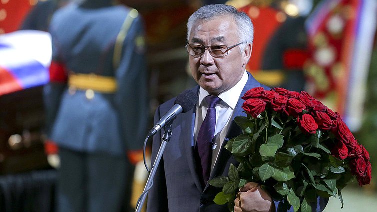 Заместитель Председателя Комитета СФ по обороне и безопасности Баир Жамсуев