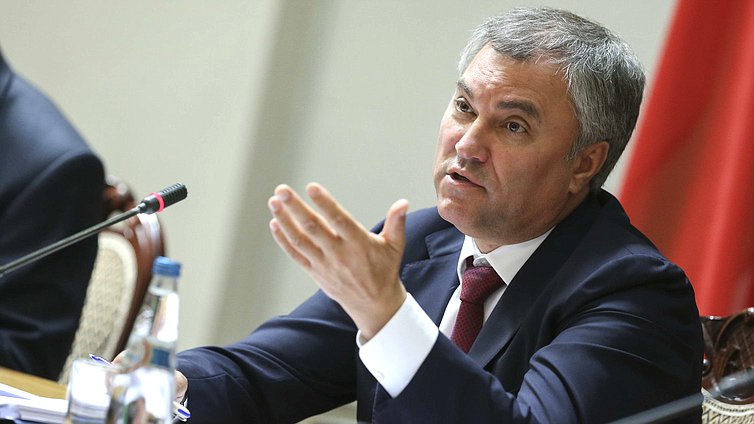 Председатель Государственной Думы Вячеслав Володин
