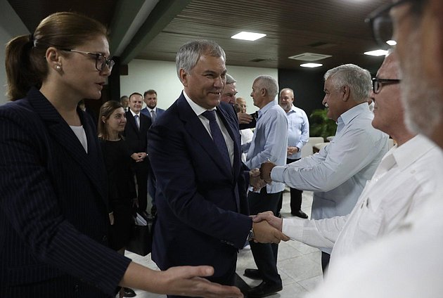 Chairman of the State Duma Vyacheslav Volodin