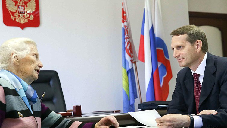 Рабочая поездка Председателя Государственной Думы в Северо-Западный федеральный округ (Ленинградская область).
Прием граждан в г. Сланцы Ленинградской области.
