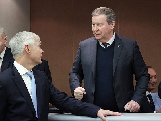 Председатель Комитета по защите конкуренции Валерий Гартунг и аудитор Счетной палаты РФ Олег Нилов