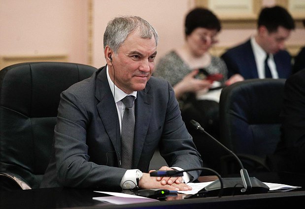 Chairman of the State Duma Vyacheslav Volodin