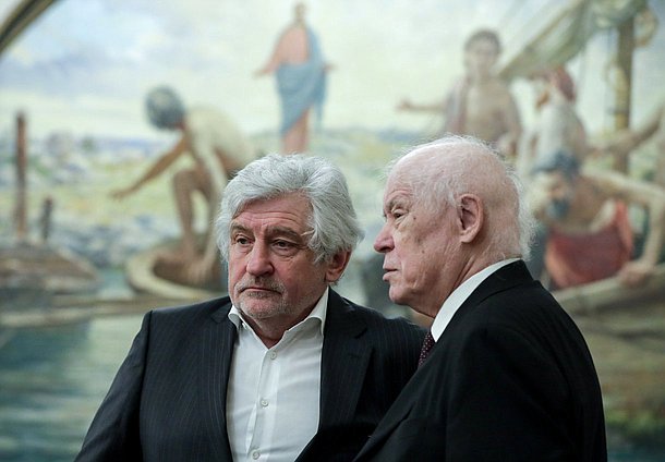 Председатель Государственной Думы Вячеслав Володин принял участие в 32-м совместном заседании Наблюдательного, Попечительского и Общественного советов по изданию Православной энциклопедии