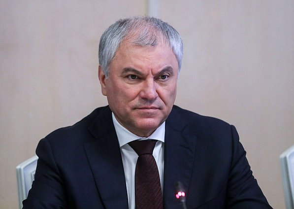 Chairman of the State Duma Vyacheslav Volodin