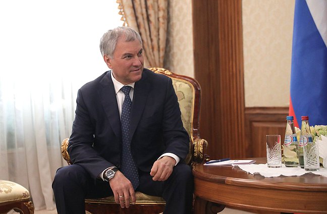 Председатель Государственной Думы Вячеслав Володин
