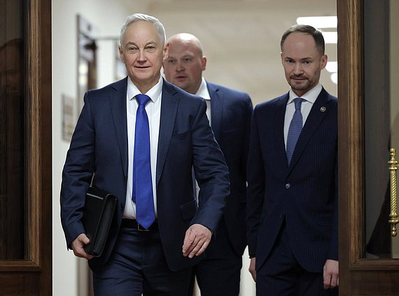 Министр обороны РФ Андрей Белоусов